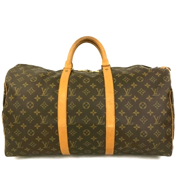 Louis Vuitton Brown Monogram Travel Bag - Picture 1 of 11